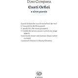 Canti orfici: e altre poesie