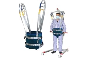 YNITJH Cinturón De Transferencia Médica ​elevación,Arnés Elevación Paciente Cuerpo Comple,para Personas Mayores Discapacitadas Pacientes De Cuerpo Entero Ayudas Caminar,Puede Contener 396 Libras,Small