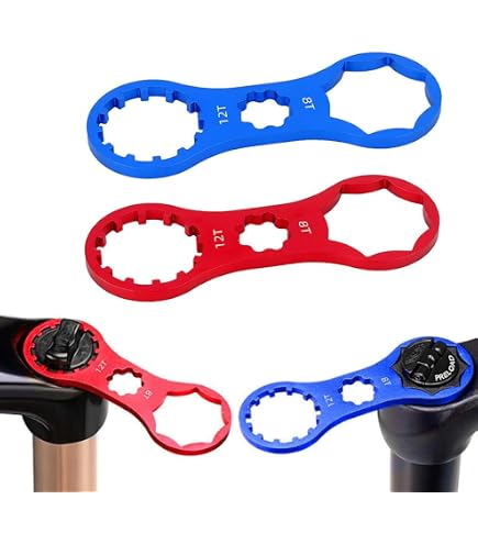 Bouton De Réglage Précharge Fourche – Réparation Suspension VTT, 25.7mm (Lot 3 Tailles)