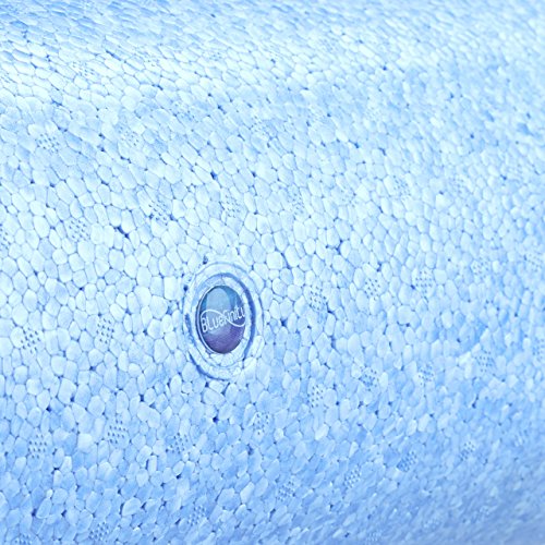 Bluefinity Massagerolle glatt, Selbstmassagerolle wahlweise 30 cm, 45 cm oder 60 cm Länge, 15 cm Durchmesser, für Faszientraining, gegen Verspannungen, Faszienrolle zur Selbstmassage, blau - 7