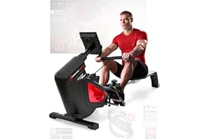 SPORTSTECH ¡Novedad 2022! Máquina de Remo con Tanque de Agua LED - Plegable |Empresa Alemana de Calidad I Pantalla LCD + App + Soporte para Tablet | Maquina de Remo para casa de Madera auténtica - WRX1000