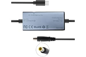 USB-C S10 PD-strömkabel kompatibel med Resmed S10/AirSense 10/AirCurve 10 DC-omvandlare