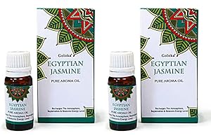 Aromasenses.- 2 unidades Aceite Esencial Jazmin Puro Goloka 10 ML (Jazmín)