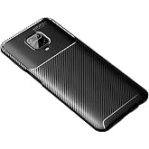 Elfia Xiaomi Redmi Note 9 Pro ile Uyumlu Kılıf Silikon Karbon İnce Esnek Lens Korumalı Tarz Mat Parmak İzi Bırakmayan Kapak N