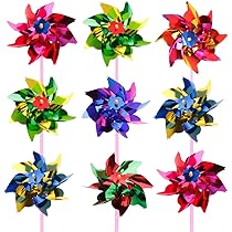 100 Girandole In Plastica Per Giardino Con Cavo Di Montaggio - Decorazioni Colorate Per Feste