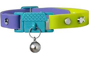 Collari per gatti e gattini Kittyrama. Come visto su VOGUE. Vincitore di premi. Veterinario approvato. Breakaway, ipoallergenico, comodo e morbido. Tahiti. Altri stili disponibili