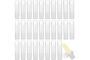 DOYGIM 30 Stück Lippenstifthülsen Leer Lippenstifthülsen Zum Selbst Befüllen Lippenstift Selber Machen Set Tiegel Für Pflegestifte Lippenbalsam Lippenstift Hülle Lippenpflege Hülsen Leer