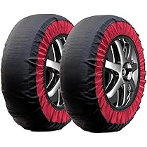 10 Calze Da Neve Per Auto 185-225 Mm | Gialle, In TPU | Per Neve E Ghiaccio - Foto 8