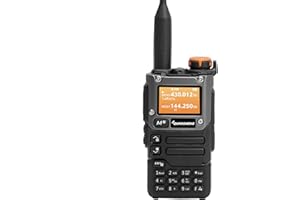 PQIQP Quansheng UV-K5(8) VHF UHF Transceiver Dual-Band 5W Portable Two-way Radio Rechargeable Walkie Talkie for Camping Hiking