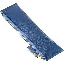 Lederen Pen Case, Retro Enkele Fontein Potlood Pouch Vintage Pen