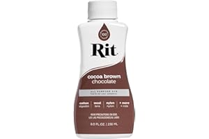 PHOENIX Rit Dye Liquid Stoff Dye, Cocoa Brown, 236ml