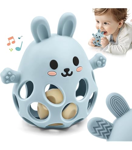 TUMAMA Jouets pour bébé à contraste élevé, livres souples pour nouveau-né, hochets, miroir, siège de voiture, poussette, berceau, jouet à suspendre