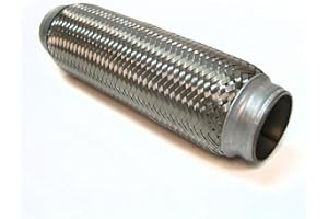 BOLOROMO 50 X 250mm Flexrohr Flexibles Auspuff Rohr Flexibel Abgasanlage Eberspächer Universal