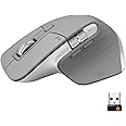Logitech MX Master 3 Advanced Wireless Mouse - Light Grey