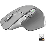 Logitech MX Master 3 Advanced Wireless Mouse - Light Grey