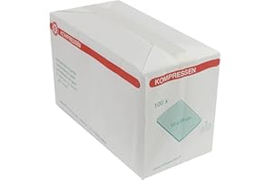 NOBA VERBANDMITTEL Kompressen 100 Stück von Noba 8-fach 10 x 20 cm
