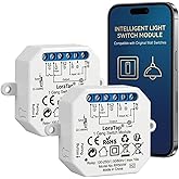 LoraTap Wireless WiFi Relay Switch Kit, Parallel Switch, 2300W 10A Receiver, Smart Switch, Mobile Remote Control, Compatible