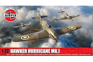 Airfix A02067A Hawker Hurricane Mk.I, Un-Painted