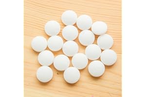 PRICE BEATER Pack of 50 Moth Balls, Old Fashioned Moth Balls, Balls For Moth Protection In Wardrobes, Drawers, Storage Boxes, Outdoor protection