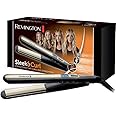 Remington Piastra Sleek & Curl - Ottimo per lisciare e modellare Ricci e Onde - Design arrotondato, rivestimento ceramico ult
