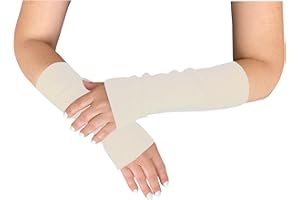 banora Neu Armstulpen oder Pulswärmer für Damen und Herren in der reinen Naturqualität mit 70% Schurwolle kbT und 30% Seide