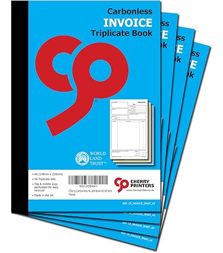 Pukka Pad TCU5842 203 X 137mm NCR Triplicate Invoice Book For Sale