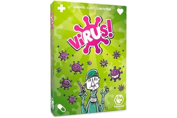 Tranjis Games - Virus! - Juego de cartas, 8 a 99 años (TRG-01vir)