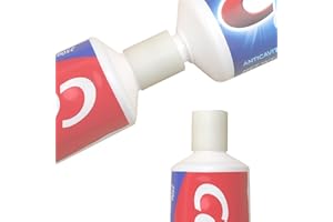 BOXOB 2 Szt. Adapterów do Napełniania Pasty do Zębów Kompatybilnych z Colgate i Crest, Adapter do Tub Pasty do Zębów do Wielokrotnego Napełniania do Akcesoriów Łazienkowych Podróżnych