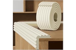 PHLEPS Kantenschutz Baby aus Schaumstoff Schaumstoff-Sicherheitsstreifen, W-förmiger Möbel-Eckenschutzstreifen For Die Sicherheit Von Kindern, Selbstklebende Tischkante Und Eckenschutz For Möbel, Schreibtisc