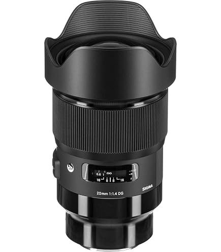 Sigma 20mm F1.4 Art DG DN for Sony E Mount Black: Amazon.co.uk