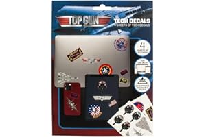BLUESKY Lot de Tech-Stickers Top Gun