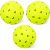 Amazon Basics Pelotas de Pickleball para Exteriores, Homologadas por la USAPA, Amarillo