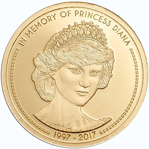 2017 Princess Diana 999 0.5g Gold 24k Cook Islands Solid Gold Very Limited Release only 10,000 Pieces Worlwide. Trusted Seller Gold Coin With COA