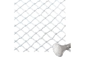 JVHLOV Cat Protection Net, Children and Baby Safety Net, Home Stairway Window Pet Cat Protection Net, for Cats Pet Anti-escape Net Invisibel Safety Fence (5x1.5)