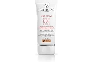 Collistar Magica Visage BB+ Detox, n.2, Moyen qui perfectionne le teint et lui donne un aspect radieux, effet léger et naturel, hydratation longue durée, 50 ml