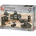 Sluban M38-B7100 Set Mattoncini Modulari Esercito 1086 Pezzi Sede - 6
