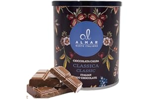 ALMAR GUSTO ITALIANO Almar Hot Chocolate Cortina, Tin of Hot Chocolate Mix, Gluten-Free Hot Chocolate, Lactose Free, Preservatives Free, 100% Made in Italy, CLASSIC FLAVOR - 360g TIN