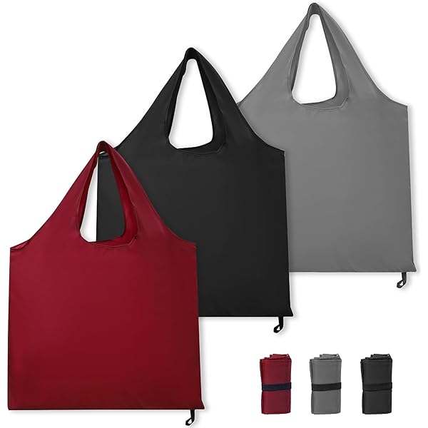 Mini Sacs 100% Recyclés | Réutilisables, Solides, Résistants À L'Eau, Pliables | Fabriqués À