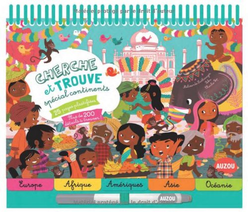 couverture de : Cherche et trouve autour du monde