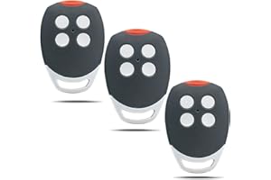 ZANPIERO Apri porta del garage con telecomando compatibile con Ditec GOL4C, ZEN2C, ZEN4C, telecomando per porta del garage, 3 pezzi
