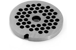 A.J.S. Nr. 10 / Ø 6mm Lochscheibe für Fleischwolf •Scheibe Netzwerk Wolf-Scheibe Fleischwolfscheibe Ersatzplatte Größe 10/6 mm Unger Enterprise Lochscheibensatz Küchenmaschine