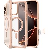 Spigen Apple iPhone 16 Pro ile Uyumlu ince MagSafe Kılıf Ultra Hybrid T Force Kamera Butonu Sararmaya Dayanıklı DuraClear&trade; Ha