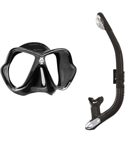 Mares X-Vision Verre Ultra Masque de plongée LS Lunettes - Gris/Noir