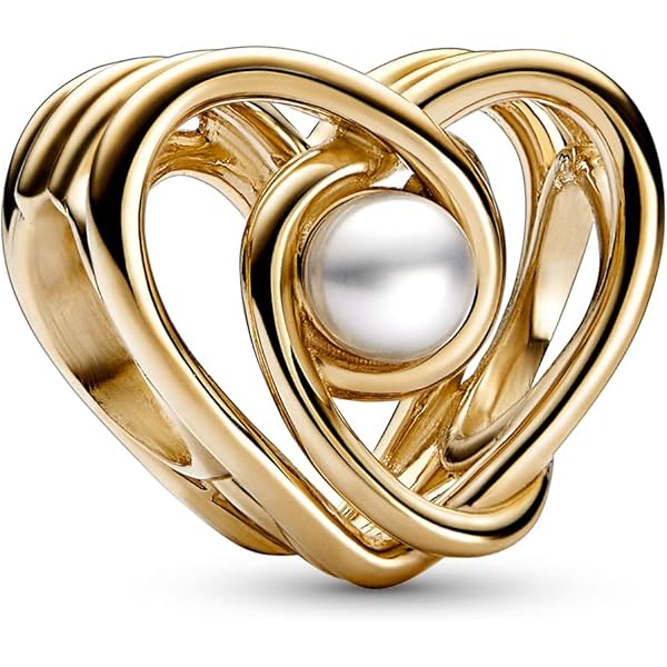 PANDORA Moments Offen gearbeitetes Wirbelndes Herz Charm mit 