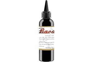 UMIKAKITCHEN Tatuaggio inchiostro occhio nero, tatuaggio colore tribù vegana, mini-lame colorato tatuaggio colore nero scuro tatuaggio professionale accessori/tatuaggi temporanei (nero) (230 ml)