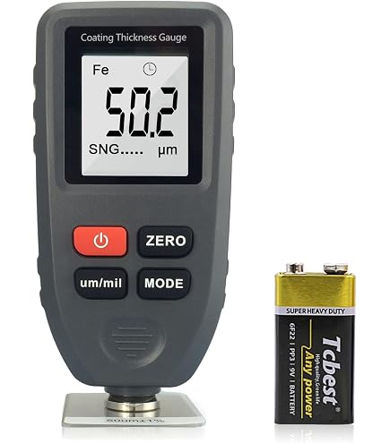 VDIAGTOOL VC300 Paint Thickness Gauge - Digital Coating Meter With Fe ...
