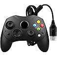 OSTENT Wired Controller Gamepad Joystick S Type 2 A for Microsoft Old Generation Xbox Console Video Games Color Black