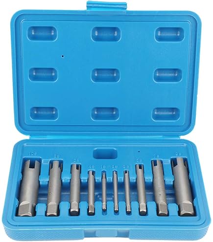 8-teiliges Gewindebohrer-Steckschlüssel-Set – Für Metrische Und NPT-Gewinde Bis 12 Mm