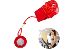 ZOVATOR Treadmill Safety Key, Rectangle Treadmill Safety Key Universal Running Treadmill Machine Safety Key Treadmill Universal Safety Key Running Machine Safety Switch for All Universal Magnet Safety Key