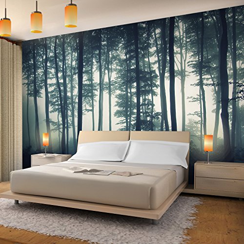 Vlies Fototapete 8016012a ‚Wald‘ 396 x 280 cm – RUNA Tapete ! Wandbilder XXL Wandbild Bild Fototapeten Tapeten Wanddeko Wand Wandtapete !!! 100% MADE IN GERMANY !!! - 2
